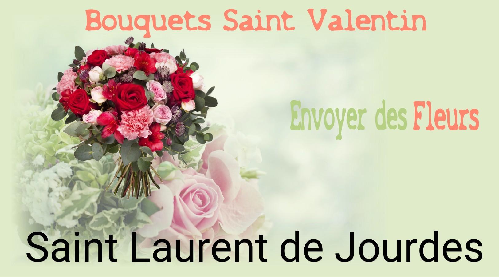 Roses de Saint-Valentin livrées à Saint-Laurent-de-Jourdes